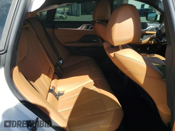 2022 BMW 4 Series 430i with VIN WBA63AV09NFM36850, listed as a Copart auction lot 49596085 with 51,405 mi miles and Salvage title. Bid and sale history available at DreamBid. Image 11.