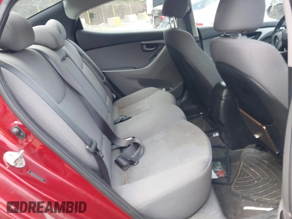 2015 Hyundai Elantra SE z VIN 5NPDH4AE8FH605410, wystawiony jako IAAI lot #42483352 z przebiegiem 168 859 mil mil oraz . Historia ofert i sprzedaży dostępna na DreamBid. Obrazek 8.
