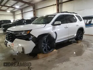 2023 Honda Pilot Elite with VIN 5FNYG1H88PB043169, listed as a Copart auction lot 87720675 with 35,361 mi miles and Clean Title. Bid and sale history available at carsss.com. Image 1.