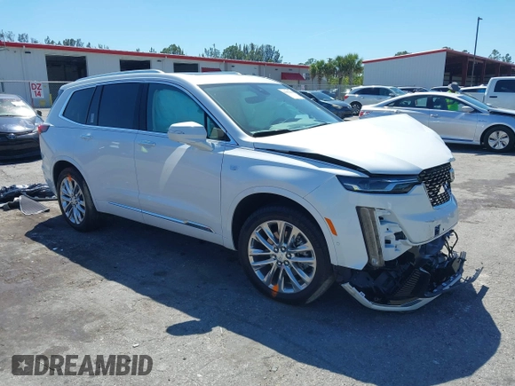 2024 Cadillac XT6 FWD Premium Luxury с VIN 1GYKPCRS0RZ700856, выставлен на аукционе IAAI как лот 41853450 с пробегом 6 507 миль миль и . История ставок и продаж доступна на DreamBid. Изображение 1.