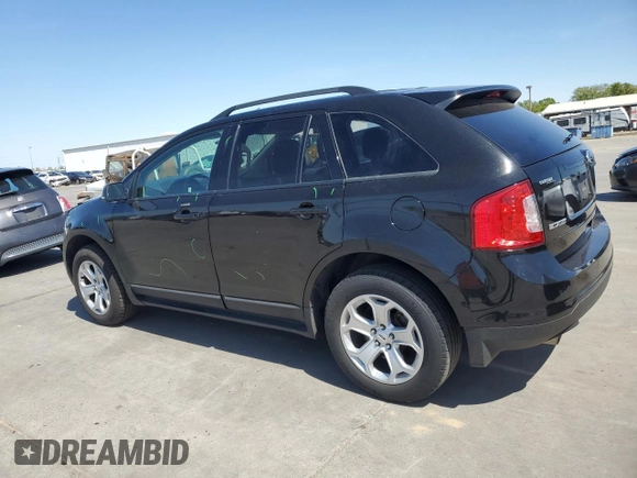 2013 Ford Edge SEL with VIN 2FMDK3J95DBC76913, listed as a Copart auction lot 51954075 with 124,512 mi miles and Salvage Title. Bid and sale history available at carsss.com. Image 2.