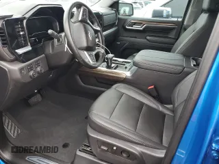 2023 Chevrolet Silverado 1500 LT Trail Boss with VIN 3GCUDFE89PG291160, listed as a Copart auction lot 74374664 with 5,757 mi miles and Salvage Title. Bid and sale history available at DreamBid. Image 7.