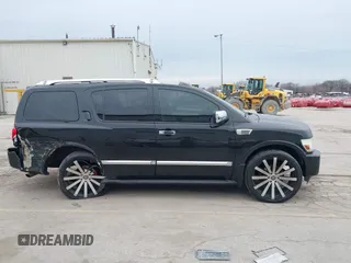 2009 Infiniti QX56 with VIN 5N3AA08C09N902599, listed as a IAAI auction lot 41502266 with 174,823 mi miles. Bid and sale history available at carsss.com. Image 14.