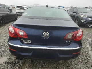 2012 Volkswagen CC Sport PZEV with VIN WVWMP7AN7CE541988, listed as a Copart auction lot 44253715 with 150,375 mi miles and Salvage Title. Bid and sale history available at carsss.com. Image 6.