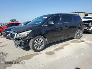 2017 Kia Sedona SX with VIN KNDMC5C10H6343877, listed as a Copart auction lot 78123984 with 103,543 mi miles and Clean Title. Bid and sale history available at carsss.com. Image 1.