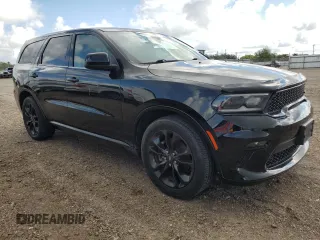 2021 Dodge Durango SXT Plus with VIN 1C4RDHAG2MC608984, listed as a Copart auction lot 72278754 with 39,119 mi miles and Salvage Title. Bid and sale history available at DreamBid. Image 4.