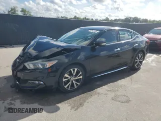 2016 Nissan Maxima SV with VIN 1N4AA6AP7GC414567, listed as a Copart auction lot 60862185 with 139,282 mi miles and Salvage title. Bid and sale history available at DreamBid. Image 1.