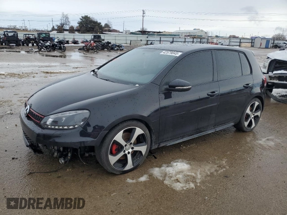 2010 Volkswagen GTI with VIN WVWHV7AJ7AW248460, listed as a Copart auction lot 42579045 with 171,171 mi miles and Salvage Title. Bid and sale history available at carsss.com. Image 1.