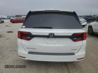 2024 Honda Odyssey Sport with VIN 5FNRL6H72RB024348, listed as a Copart auction lot 44576155 with 8,328 mi miles and Salvage Title. Bid and sale history available at DreamBid. Image 6.
