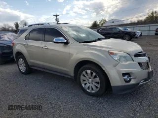 2010 Chevrolet Equinox LTZ with VIN 2CNALFEW7A6298580, listed as a Copart auction lot 53107975 with 169,096 mi miles and Salvage Title. Bid and sale history available at carsss.com. Image 4.