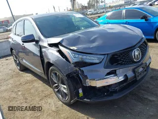 2021 Acura RDX w/A-Spec Package with VIN 5J8TC1H69ML022720, listed as a IAAI auction lot 41613773 with 50,180 mi miles. Bid and sale history available at carsss.com. Image 1.