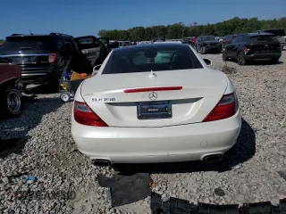 2015 Mercedes-Benz SLK-Class SLK 250 with VIN WDDPK4HA3FF100148, listed as a Copart auction lot 72403834 with 63,887 mi miles and Salvage Title. Bid and sale history available at carsss.com. Image 6.