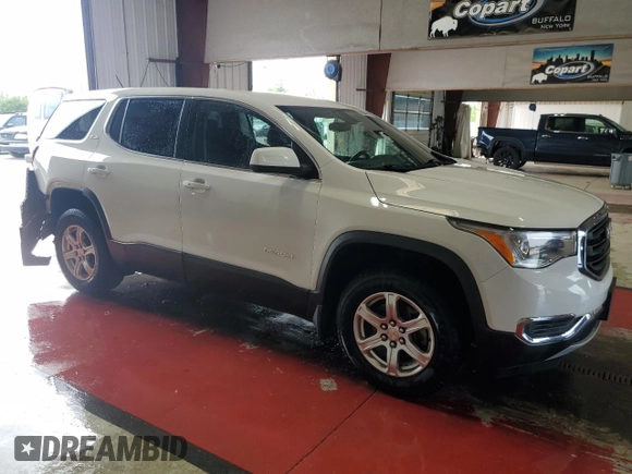 2019 GMC Acadia SLE with VIN 1GKKNRLAXKZ272948, listed as a Copart auction lot 60263105 with 85,380 mi miles and Salvage title. Bid and sale history available at DreamBid. Image 4.