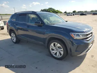 2021 Volkswagen Atlas SE z VIN 1V2WR2CA0MC543710, wystawiony jako Copart lot #54196735 z przebiegiem Nie podano mil oraz Szkoda całkowita • Salvage title. Historia ofert i sprzedaży dostępna na DreamBid. Obrazek 4.