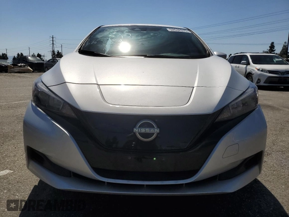 2023 Nissan LEAF S with VIN 1N4AZ1BV0PC555943, listed as a Copart auction lot 52632075 with 52,604 mi miles and Salvage Title. Bid and sale history available at DreamBid. Image 5.