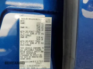 2022 Nissan Frontier SV z VIN 1N6ED1EJ1NN611793, wystawiony jako Copart lot #59490065 z przebiegiem 68 905 mil mil oraz Nie do naprawy • Non repairable. Historia ofert i sprzedaży dostępna na DreamBid. Obrazek 13.