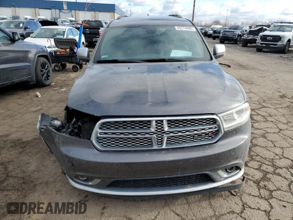 2017 Dodge Durango Citadel с VIN 1C4RDJEG5HC937704, выставлен на аукционе Copart как лот 58171025 с пробегом 108 628 миль миль и Списание • Salvage title. История ставок и продаж доступна на DreamBid. Изображение 5.