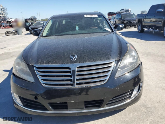 2016 Hyundai Equus Signature with VIN KMHGH4JH3GU101566, listed as a Copart auction lot 77108134 with 90,291 mi miles and Clean Title. Bid and sale history available at carsss.com. Image 5.