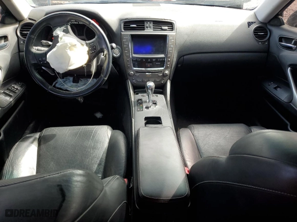 2009 Lexus IS 350 with VIN JTHBE262892016459, listed as a Copart auction lot 48908205 with 0 mi miles and Salvage Title. Bid and sale history available at carsss.com. Image 8.