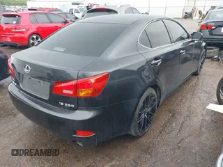2006 Lexus IS 250 with VIN JTHBK262X65018555, listed as a IAAI auction lot 42112759 with 201,059 mi miles and . Bid and sale history available at DreamBid. Image 4.