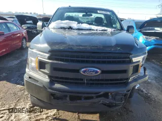 2019 Ford F-150 XL with VIN 1FTMF1CB2KKD36405, listed as a Copart auction lot 45341205 with 71,596 mi miles and Salvage title. Bid and sale history available at DreamBid. Image 5.