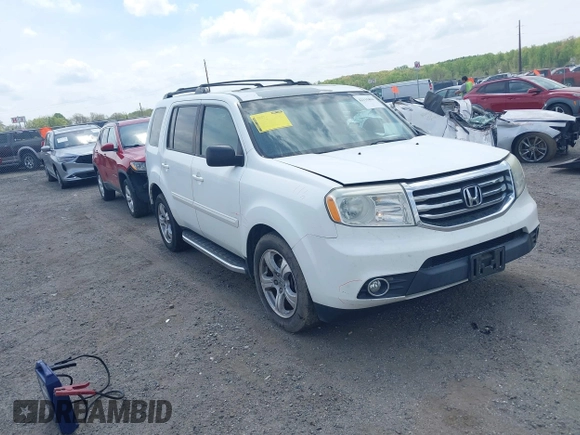 2014 Honda Pilot EX-L with VIN 5FNYF3H50EB005811, listed as a IAAI auction lot 42115804 with 216,033 mi miles and . Bid and sale history available at DreamBid. Image 1.