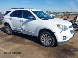2011 Chevrolet Equinox 2LT z VIN 2CNALPEC6B6218084, wystawiony jako IAAI lot #42238783 z przebiegiem 152 822 mil mil oraz . Historia ofert i sprzedaży dostępna na DreamBid. Obrazek 1.
