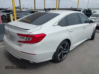 2022 Honda Accord Sedan Sport SE with VIN 1HGCV1F43NA041157, listed as a IAAI auction lot 41904804 with 47,546 mi miles. Bid and sale history available at carsss.com. Image 4.