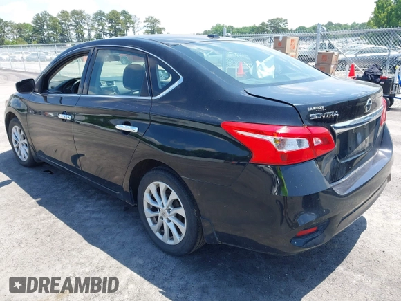2018 Nissan Sentra SV with VIN 3N1AB7AP3JL635448, listed as a IAAI auction lot 42230443 with 154,438 mi miles and . Bid and sale history available at DreamBid. Image 3.