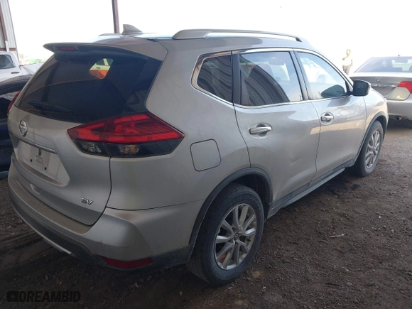 2017 Nissan Rogue S with VIN KNMAT2MT4HP550008, listed as a IAAI auction lot 41896542 with 127,757 mi miles. Bid and sale history available at carsss.com. Image 4.