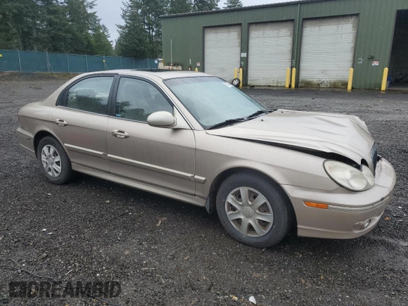 2005 Hyundai Sonata GL with VIN KMHWF25H35A203657, listed as a Copart auction lot 86774344 with 171,850 mi miles and Salvage Title. Bid and sale history available at carsss.com. Image 4.