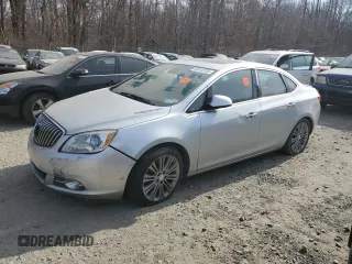 2013 Buick Verano Leather Group with VIN 1G4PS5SK5D4122559, listed as a Copart auction lot 48142785 with 0 mi miles and Salvage Title. Bid and sale history available at carsss.com. Image 1.