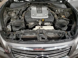 2011 Infiniti M with VIN JN1BY1AR1BM376791, listed as a Copart auction lot 43964725 with 190,460 mi miles and Salvage Title. Bid and sale history available at DreamBid. Image 11.