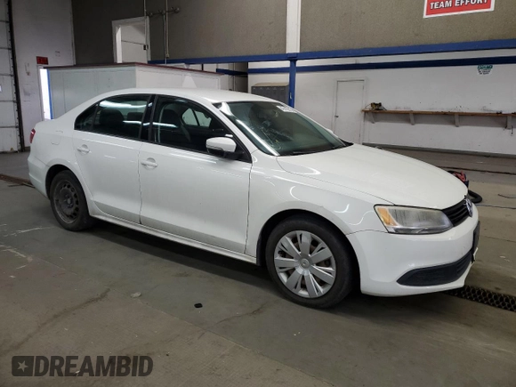 2011 Volkswagen Jetta SE with VIN 3VWDZ7AJ8BM367782, listed as a Copart auction lot 47412815 with 154,475 mi miles and Clean title. Bid and sale history available at DreamBid. Image 4.