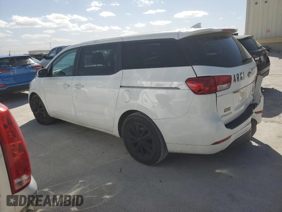 2017 Kia Sedona LX with VIN KNDMB5C18H6225529, listed as a Copart auction lot 49900075 with 272,725 mi miles and Salvage Title. Bid and sale history available at carsss.com. Image 2.