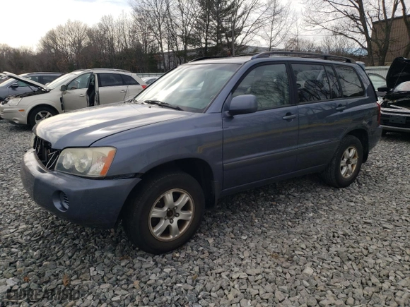 2003 Toyota Highlander with VIN JTEHF21A730150384, listed as a Copart auction lot 48687815 with 205,399 mi miles and Clean Title. Bid and sale history available at carsss.com. Image 1.