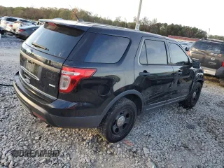 2015 Ford Utility Police Interceptor with VIN 1FM5K8AR3FGA21223, listed as a Copart auction lot 83549804 with 100,974 mi miles and Salvage Title. Bid and sale history available at carsss.com. Image 3.