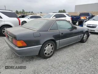 1990 Mercedes-Benz 500 z VIN WDBFA66E2LF013247, wystawiony jako Copart lot #53387305 z przebiegiem 121 472 mil mil oraz Szkoda całkowita • Salvage title. Historia ofert i sprzedaży dostępna na DreamBid. Obrazek 3.