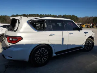 2022 Nissan Armada SL with VIN JN8AY2BBXN9812520, listed as a Copart auction lot 47433045 with 71,471 mi miles and Clean Title. Bid and sale history available at carsss.com. Image 3.