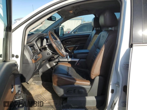 2017 Nissan Titan XD SV with VIN 1N6BA1F4XHN562974, listed as a Copart auction lot 79452174 with 86,414 mi miles and Salvage Title. Bid and sale history available at carsss.com. Image 7.