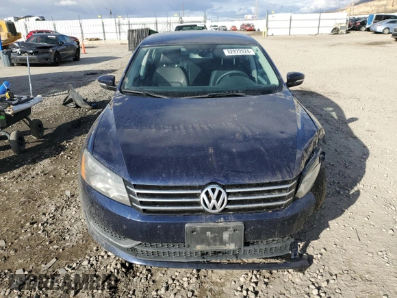 2013 Volkswagen Passat SE with VIN 1VWBH7A30DC150758, listed as a Copart auction lot 82822024 with Not provided miles and Salvage title. Bid and sale history available at DreamBid. Image 5.