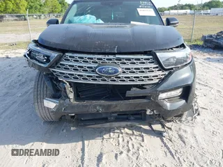 2021 Ford Explorer Limited with VIN 1FMSK8FH8MGA86052, listed as a IAAI auction lot 41859132 with 78,259 mi miles. Bid and sale history available at carsss.com. Image 6.