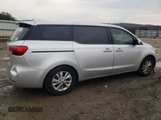 2016 Kia Sedona L with VIN KNDMA5C10G6150066, listed as a Copart auction lot 43345925 with 135,660 mi miles and Salvage Title. Bid and sale history available at carsss.com. Image 3.