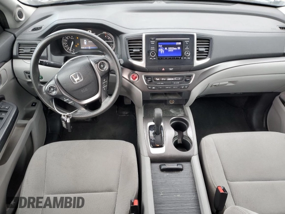 2016 Honda Pilot LX with VIN 5FNYF6H11GB078221, listed as a Copart auction lot 86346634 with 172,021 mi miles and Salvage Title. Bid and sale history available at carsss.com. Image 8.