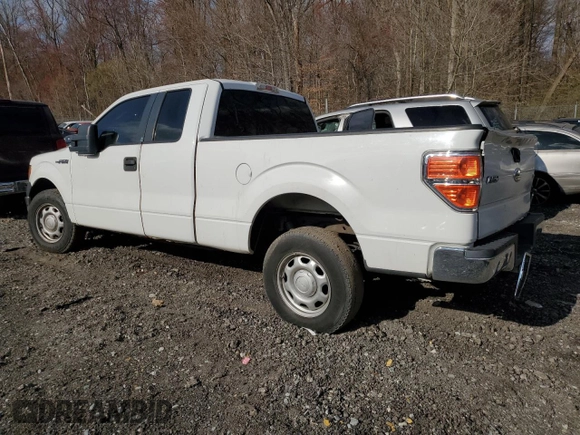 2010 Ford F-150 XL with VIN 1FTFX1CV2AFD12192, listed as a Copart auction lot 49967905 with 205,641 mi miles and Salvage Title. Bid and sale history available at DreamBid. Image 2.