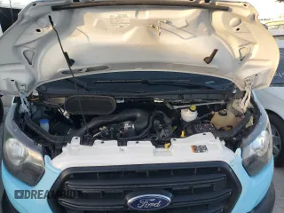2021 Ford Transit Cargo with VIN 1FTBW3X84MKA65772, listed as a Copart auction lot 74115594 with Not Provided miles and Salvage Title. Bid and sale history available at DreamBid. Image 12.