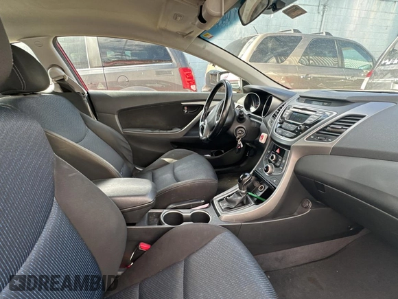2014 Hyundai Elantra Coupe with VIN KMHDH6AH9EU025573, listed as a Copart auction lot 87049884 with 103,713 mi miles and Clean Title. Bid and sale history available at carsss.com. Image 5.
