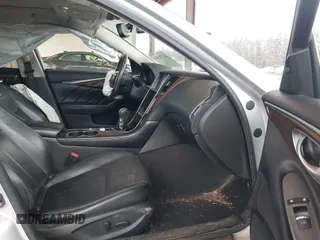 2014 Infiniti Q50 Sport with VIN JN1BV7APXEM670849, listed as a IAAI auction lot 41939363 with 124,766 mi miles and . Bid and sale history available at DreamBid. Image 5.