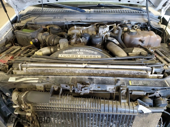 2008 Ford F-350 XL with VIN 1FTWX31R98EB22035, listed as a Copart auction lot 43644045 with 272,372 mi miles and Salvage Title. Bid and sale history available at DreamBid. Image 11.