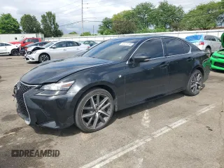 2016 Lexus GS 350 with VIN JTHCZ1BL9GA002297, listed as a Copart auction lot 52573194 with 134,876 mi miles and Salvage Title. Bid and sale history available at carsss.com. Image 1.